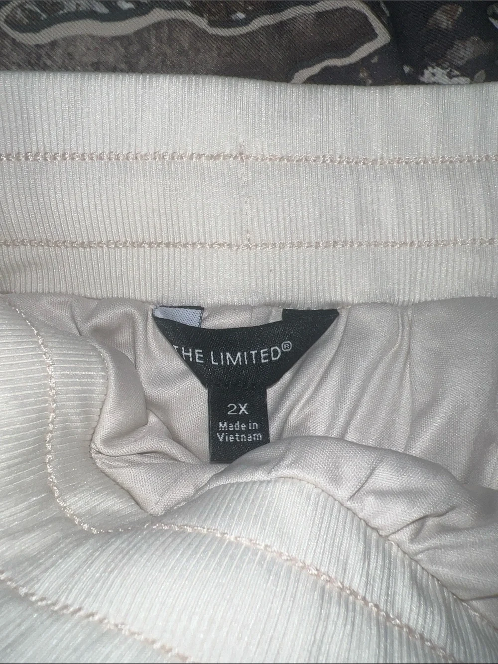 The Limited Rose Gold Sequin Jogger Pants